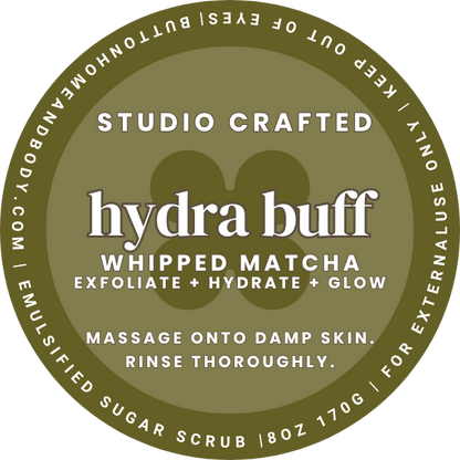 Whipped Matcha Hydra Buff Sugar Scrub